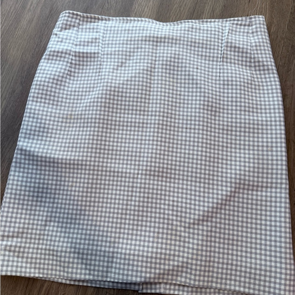 Zara - Classy Checkered Women's Skirt